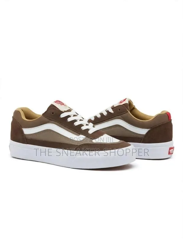 Vans Knu Skool - Brown / Walnut / White · Photo 1