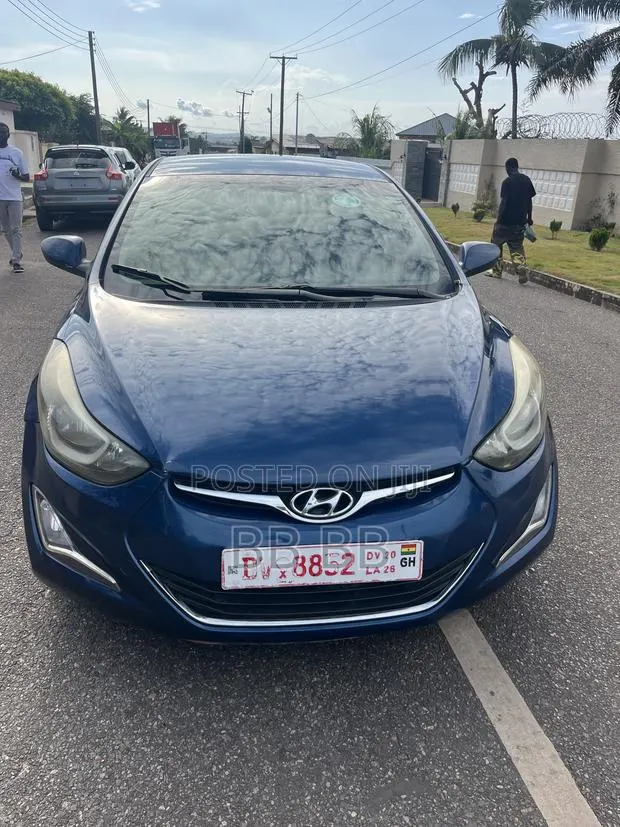 Hyundai Elantra 2015 Blue · Photo 1