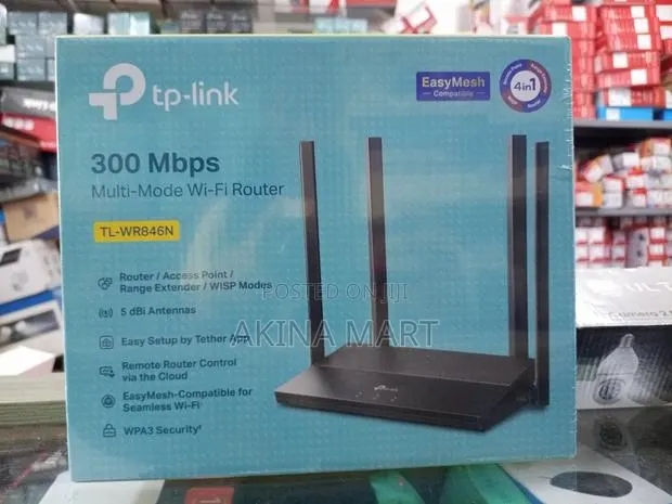 Tp Link Multi Mode Wifi Router 300mbps Tl-Wr846n · Photo 1