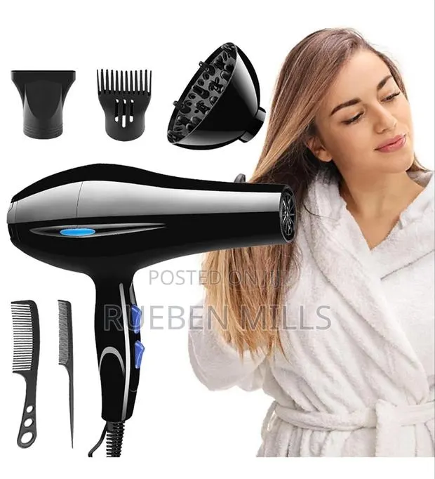 Cool and Dry Air 5 in 1 Hair Dryer With Diffuser and Combs · Photo 1