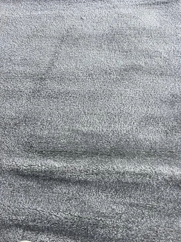 White Gray Fluffy Carpet · Photo 1