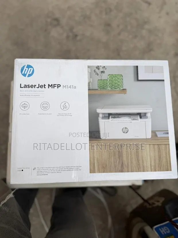 Hp Laserjet MFP M141a All-in-One Printer Print, Scan and Copy - White · Photo 1