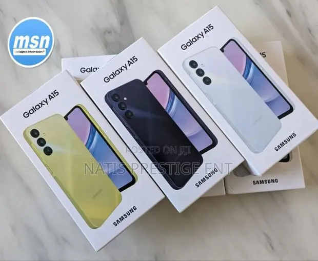New Samsung Galaxy A15 5G 128 GB White · Photo 1
