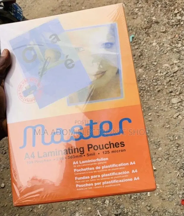 Adorable Master A4 Laminating Film Pouches - 100 Pouches . · Photo 1