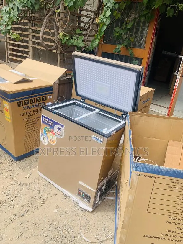 Available Now Nasco 150L Chest Freezer (NAS-200FL-G) · Photo 1