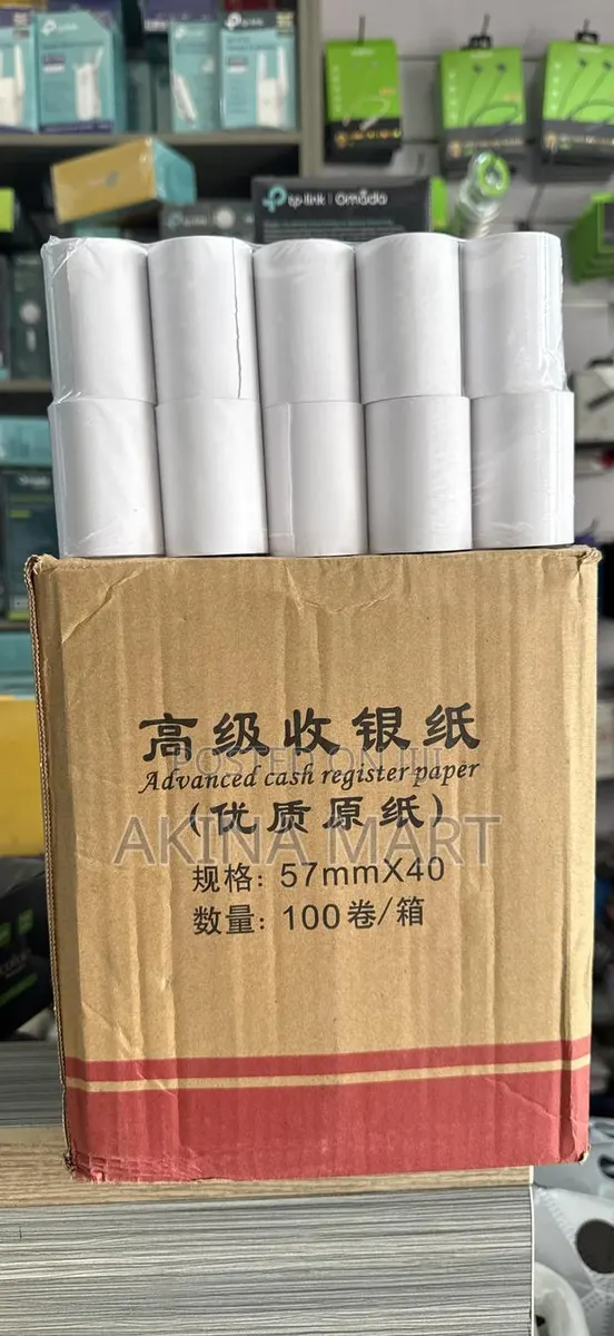 57mm Paper Roll 57mmx40 100pcs · Photo 1