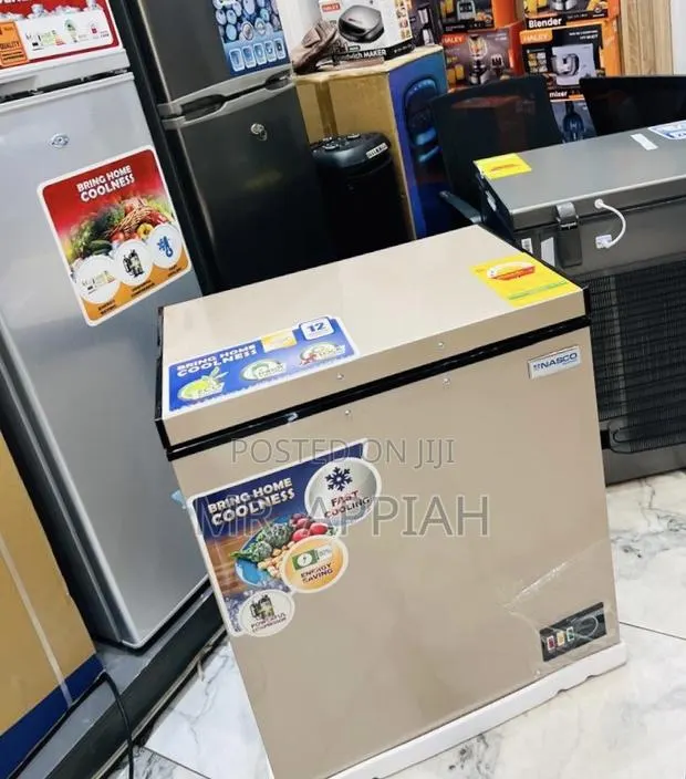 Super Unique Nasco Single Door Chest Freezer(Gold)142l,Nas200fl · Photo 1