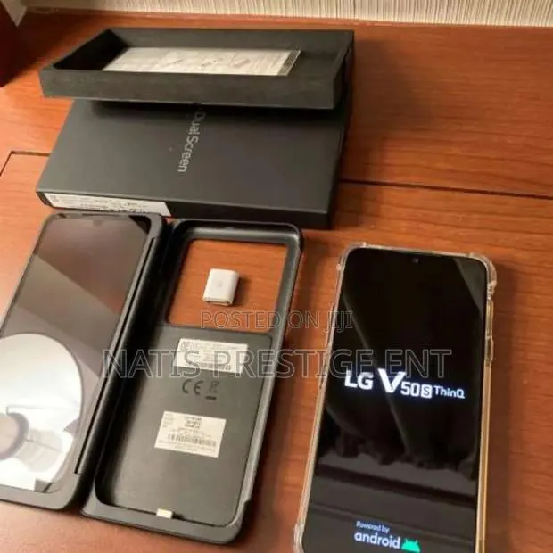 New LG V50S ThinQ 256 GB Black · Photo 1