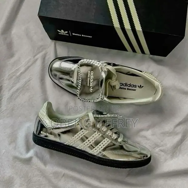 Original Adidas Samba Wales Bonner Silver Metallic · Photo 1
