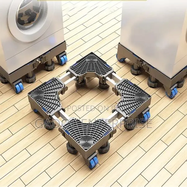 Adjustable Fridge Washing Machine Stand