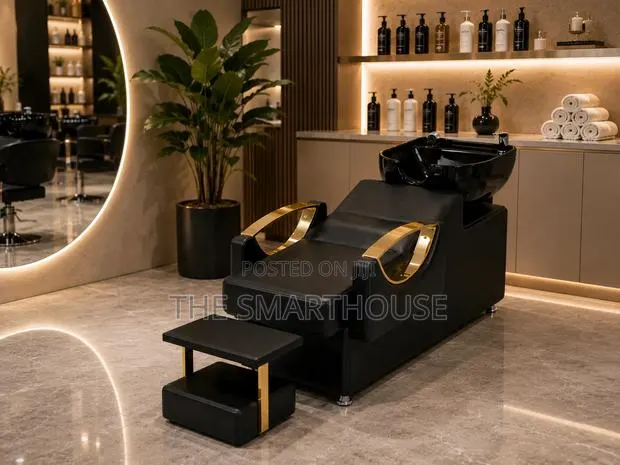 Executive Salon Shampoo Chair With Basin And Stool · Photo 4