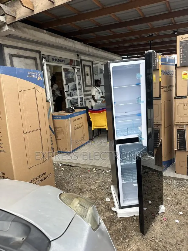 Amazing Deals in Nasco Fridge Black NASD2-24fl · Photo 1