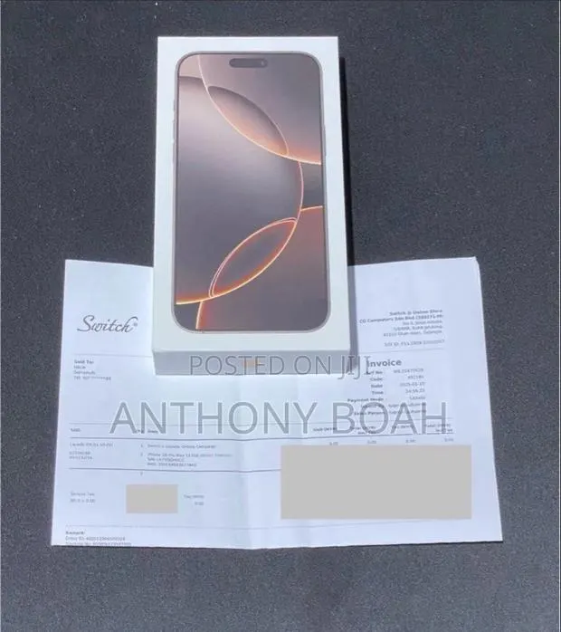 New Apple iPhone 16 Pro Max 1 TB Gold · Photo 1