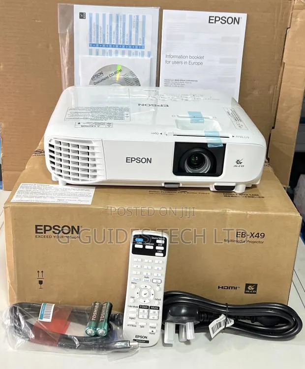 Epson Eb-X49 Multimedia Projector 3,600 Lumens · Photo 1