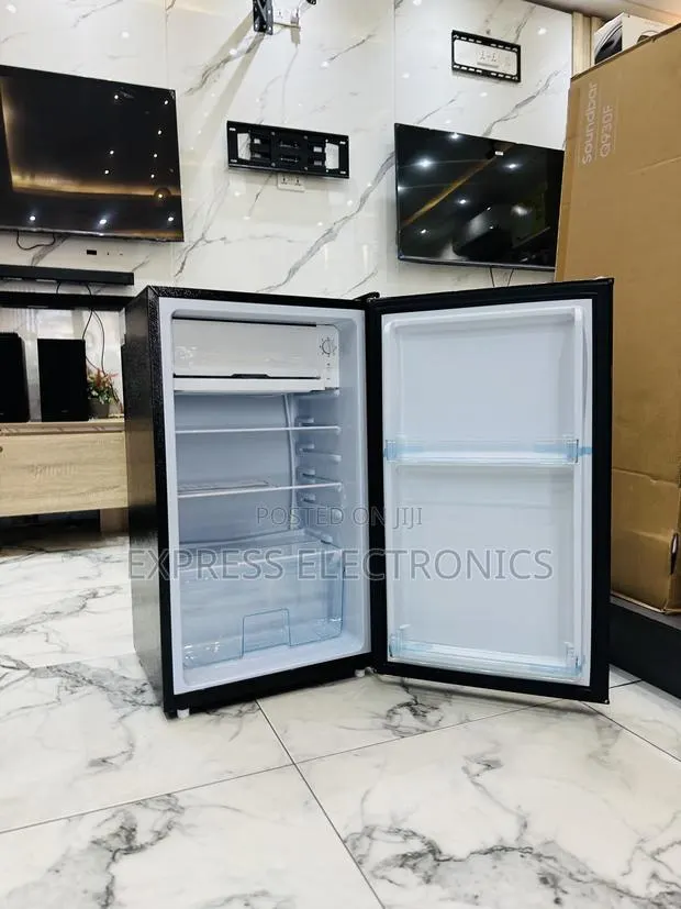 Brand New Black Single Door Fridge Nasco Nasfl110fl · Photo 1