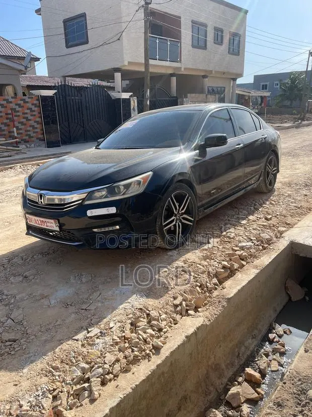 Honda Accord EX-L 4dr Sedan FWD (2.4L 4cyl 2A) 2017 Black · Photo 1