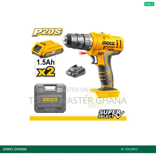 Cordless Drill 20v With 1.5ah - Cdli20012 · Photo 1