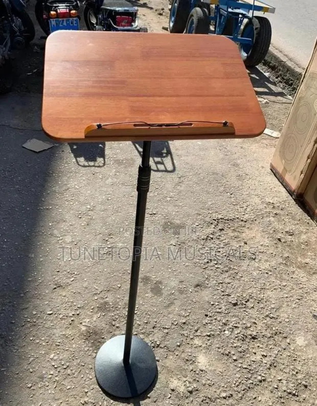 Adjustable Wooden Stand/ Pulpit · Photo 1