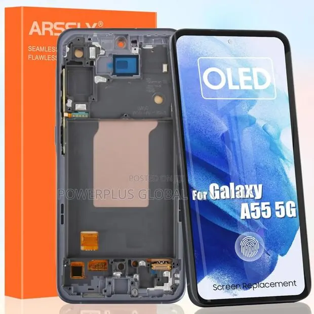Samsung Galaxy A55 5g Original Oled Phone Screen Replacement · Photo 1