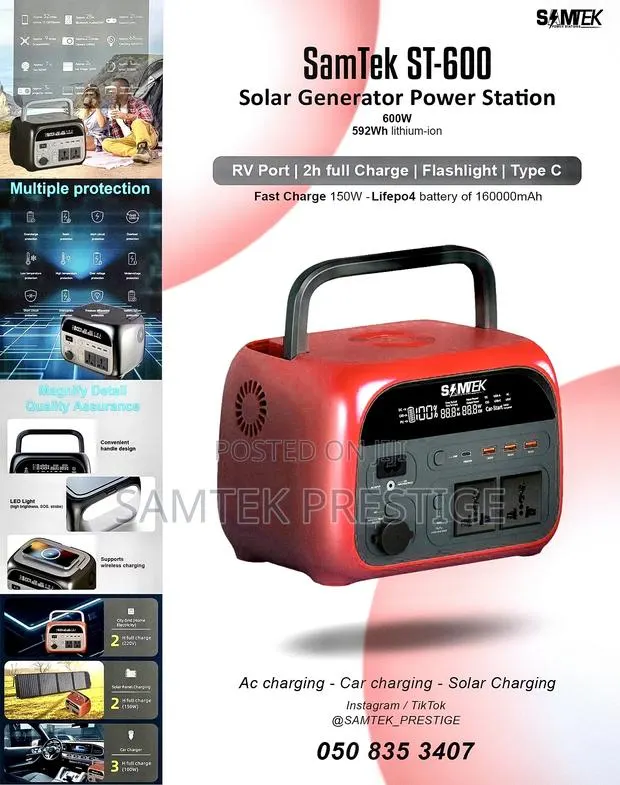 Samtek St- 300w to 600w Power Station · Photo 1