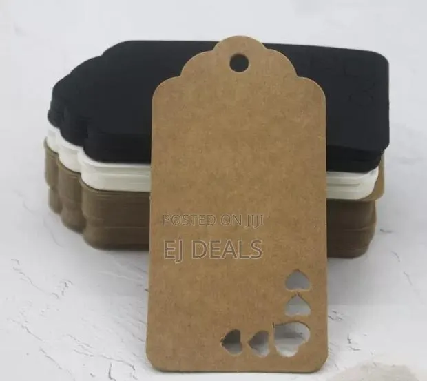 Hanging Cloth Tags 500pcs 9x5cm · Photo 1