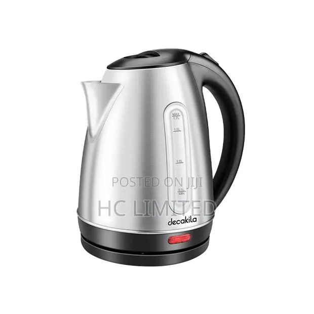 Decakila Stainless Kettle - 1.7l - 2200w - Kekt004w · Photo 1