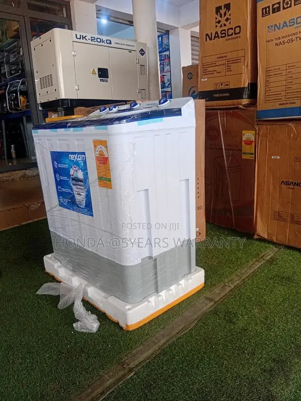 Nexon 12kg Twin Tub Washer – Clean Clothes With Ease · Photo 1