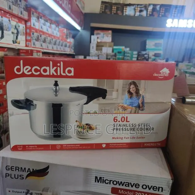 Cook With Ease With Our Efficient 6.0l Pressure Cooker · Photo 1