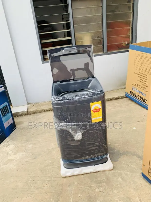 Hot Deals Nasco 12kg Top Load Full Auto Washing Mac[NASTL-B120fl] · Photo 1