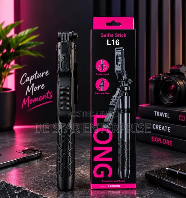 Long Selfie Stick for Content Creation · Photo 1