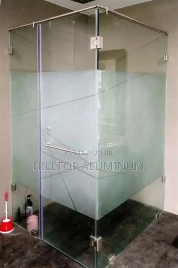 Bathroom Glass Door · Photo 1