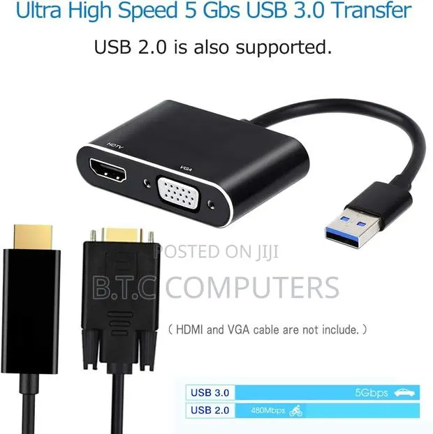 Adapter Usb to HDTV /Vga · Photo 1