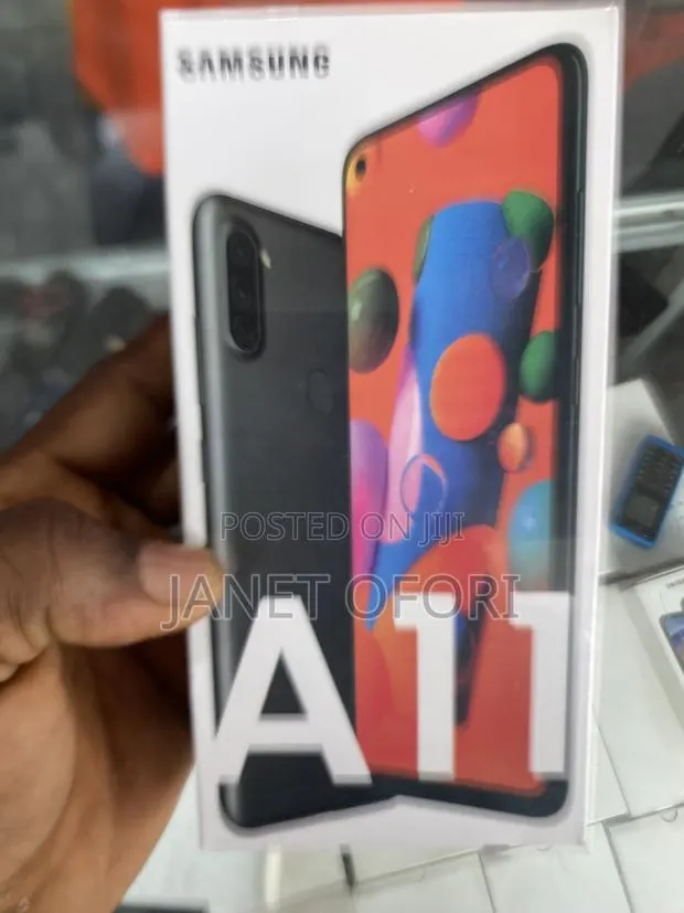 New Samsung Galaxy A11 32 GB Black · Photo 1