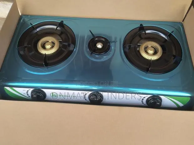 Table Top Gas Stove 3 Buner Stainless Steel · Photo 1