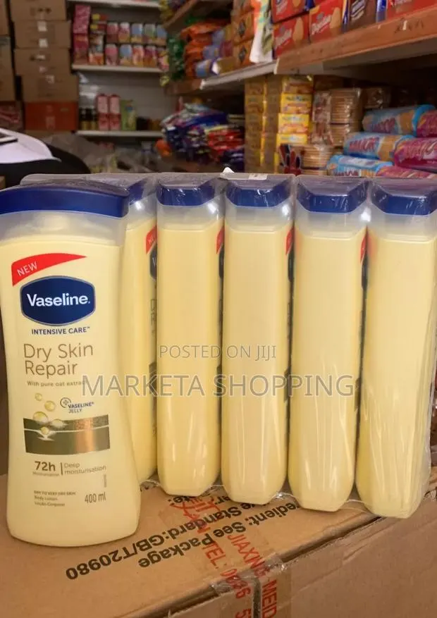Vaseline Dry Skin Repair Body Lotion 400mlx6 · Photo 1