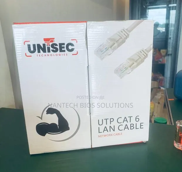 Unisec Utp Cat 6 Lan Network Cable 100m · Photo 1
