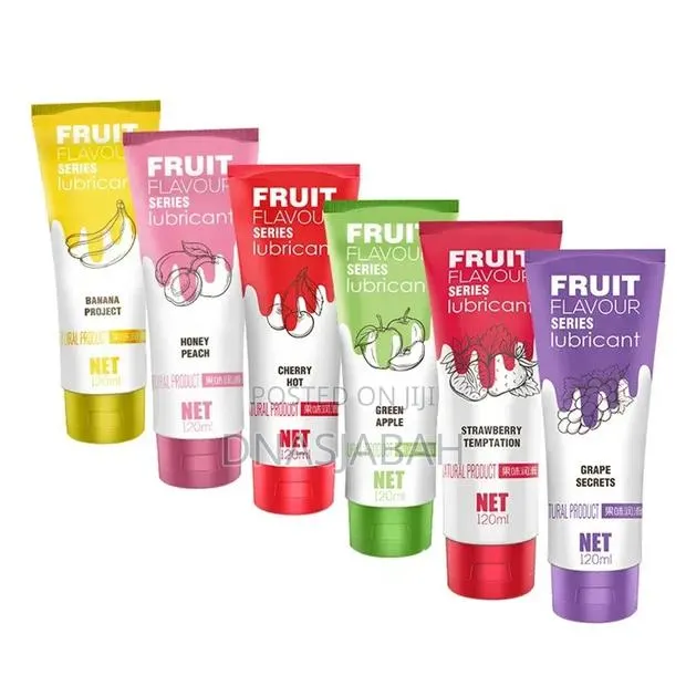 Fruit-Flavored Water-Based Lubricant - 120ml · Photo 1