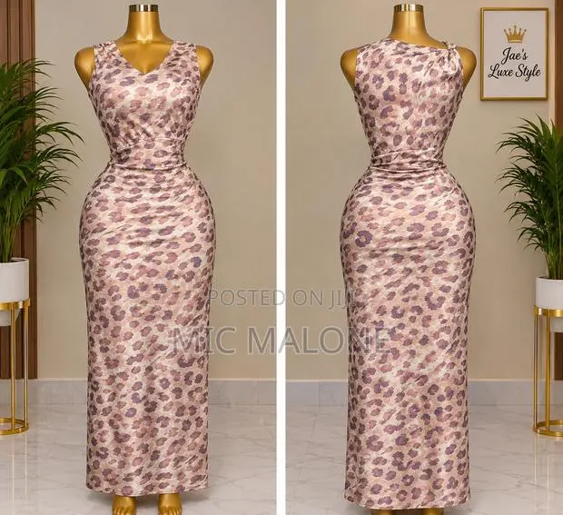 Ladies’ Floral Print Sleeveless Maxi Dress · Photo 1