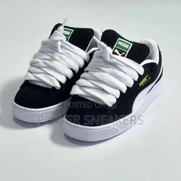 Puma Suede Black and White · Photo 1