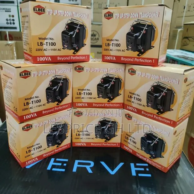 Topmost Top Quality 100Watts Elbee Step Down Transformer · Photo 1
