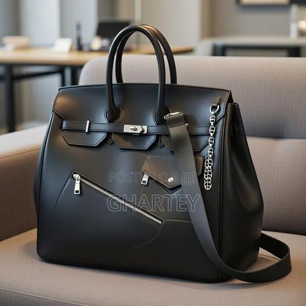 Executive Luxe Multi-Pocket Tote Bag Available in Colors · Photo 1