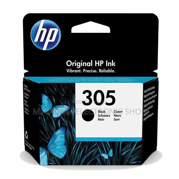 Original 305 Black Ink Cartridge · Photo 1