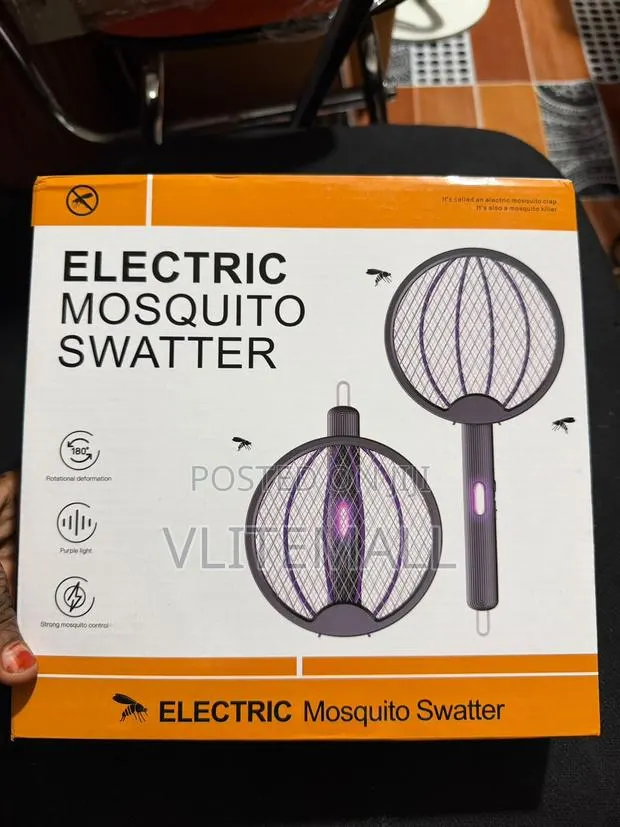 Rechargeable Foldable Electric Mosquito Swatter · Photo 1