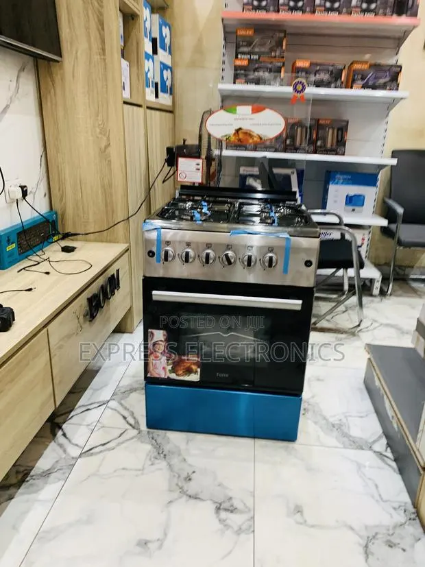 Grab the New Gas Cooker Oven New Line 60/60 4burner Sliver · Photo 1
