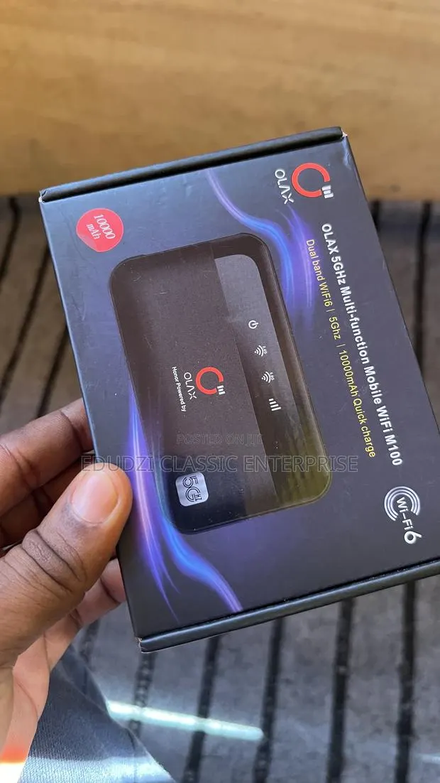 OLAX 5Gz Multi Function Mobile WiFi 6 2 in 1