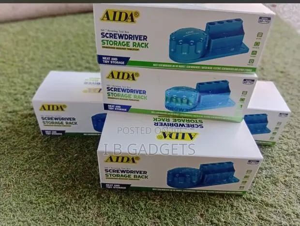 Aida 340 • Rotating Tool Box Screwdriver Storage Rack · Photo 1