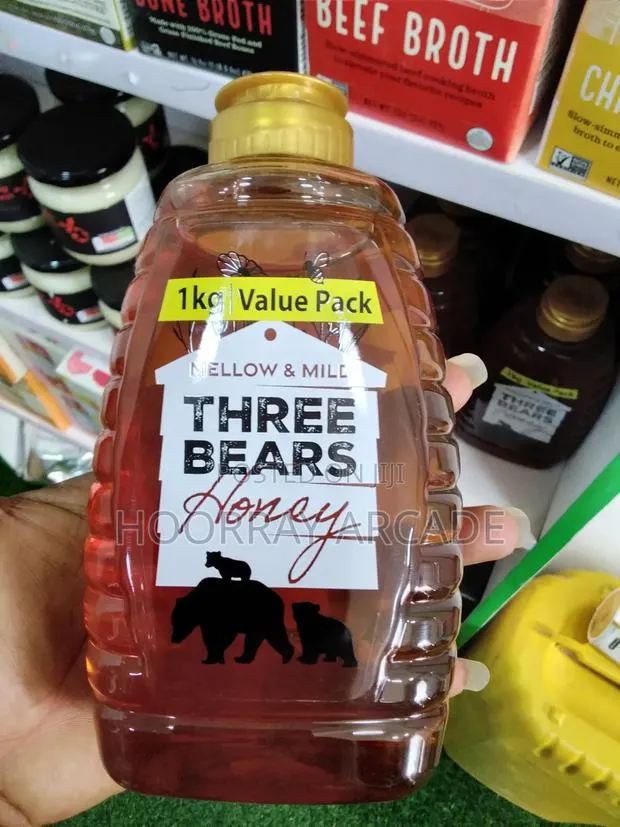 Three Bears Mellow Mild Honey 1kg Value Pack · Photo 1