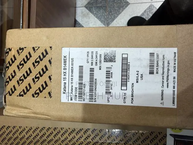New Laptop MSI Katana 15 16GB Intel Core i7 SSD 512GB · Photo 1