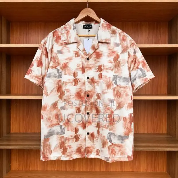 Branded Relaxed Fit Resort Shirts · Photo 1