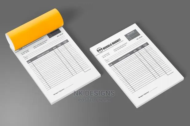 Receipt Books Design and Printing · Photo 1